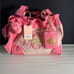 Juicy couture daydreamer pink tote bag
